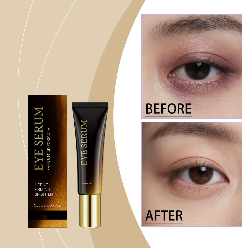 Cream/Dark (Multicolor) Eye Firming And Moisturizing Eye Reduces Circles Eye Bags And Puffiness Improves Fine Lines And Deeply Moisturizes