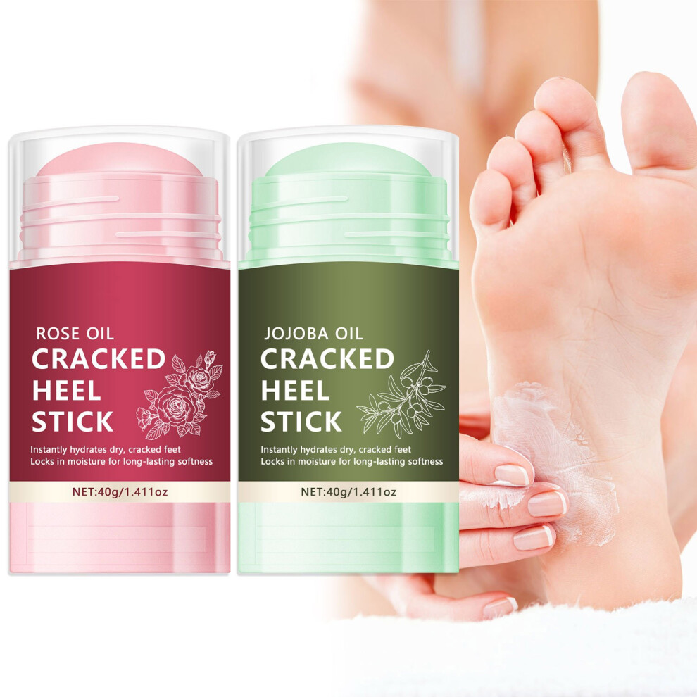 (Multicolor) Foot Care Stick Combo For Hydrating And Repairing Cracked Feet