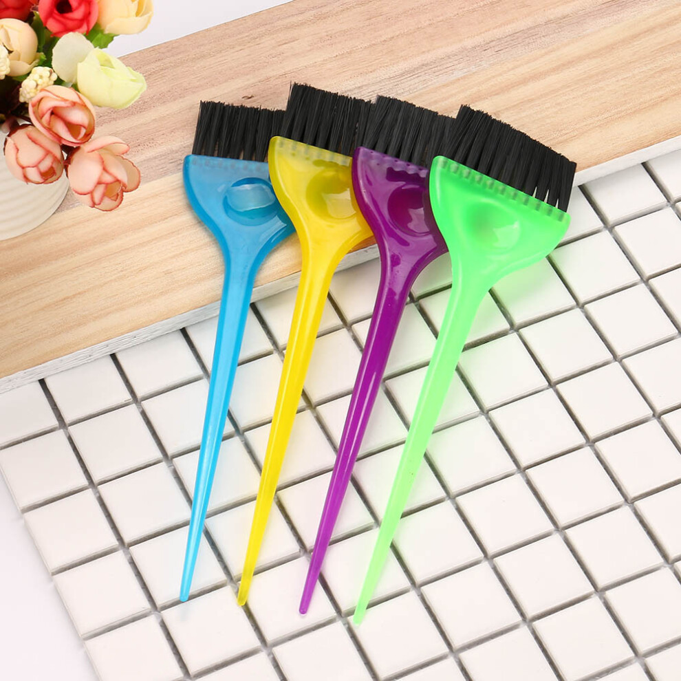 (Multicolor) Hairdressing Brushes Salon Hair Color Tint Tool Kit Hair Brush