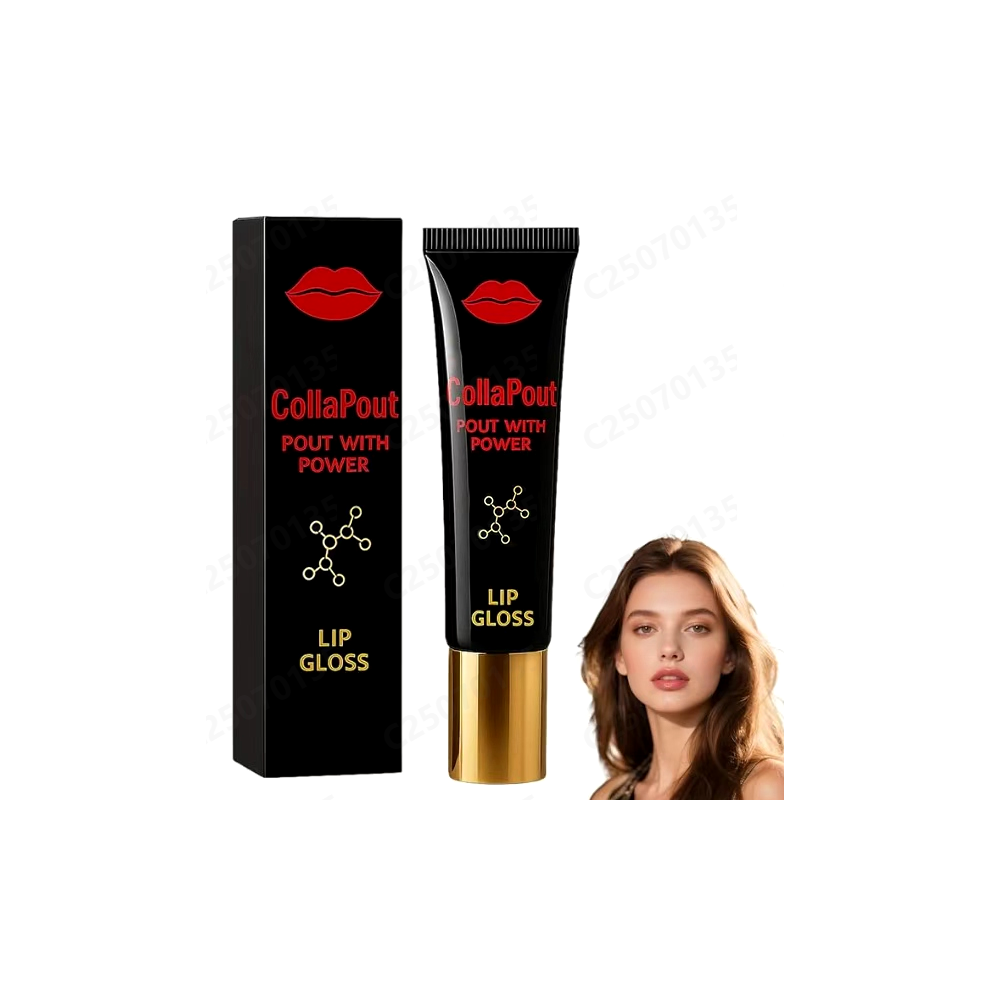 Black (Black) Lip Gloss Advanced Lip Plumper Serum Lip Booster Serum Lip Gloss Serum Lips Enhancer Nourishing Lip 15G