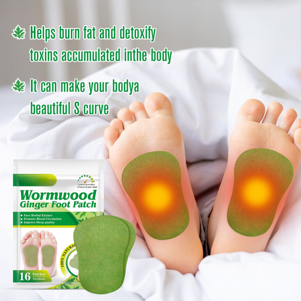 (Multicolor) Detox-Foot Pads, Foot-Detox Pads To , Cleansing Foot Pads, 16PCS Foot Pads Detoxifying For Women Men Better Sleep, Stress Relieve