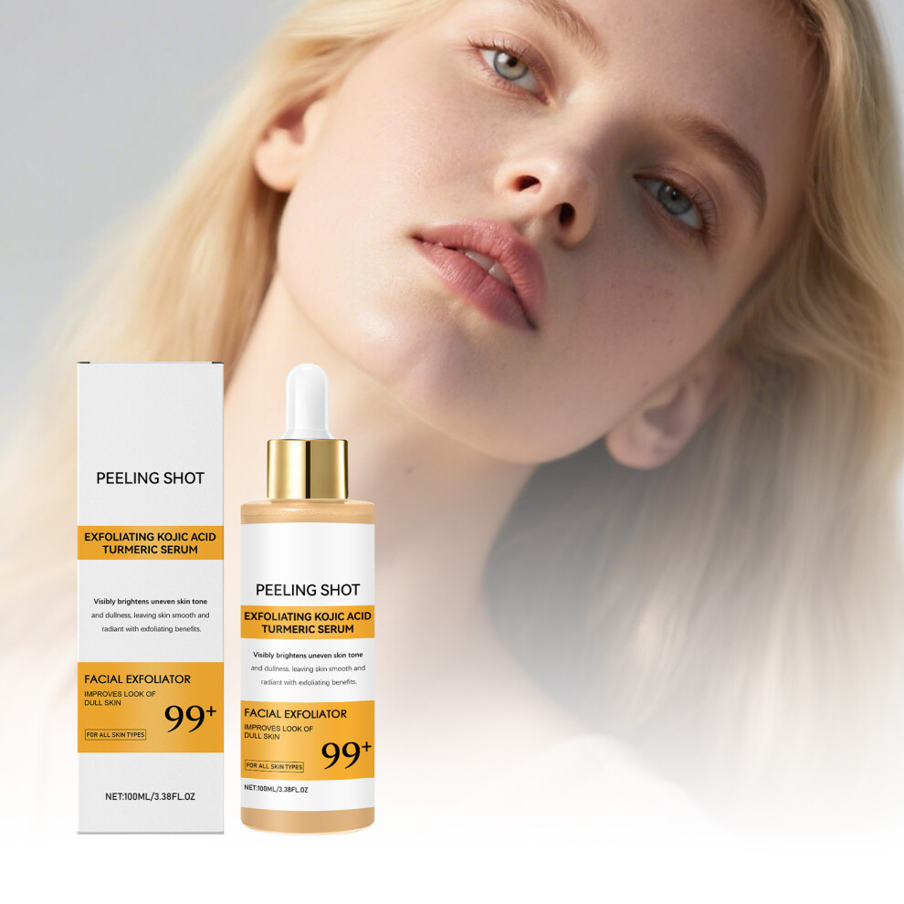 (Multicolor) Turmeric Exfoliating And Brightening Long Term Moisturizing And Oil Controlling And Firming Exfoliating 100ml