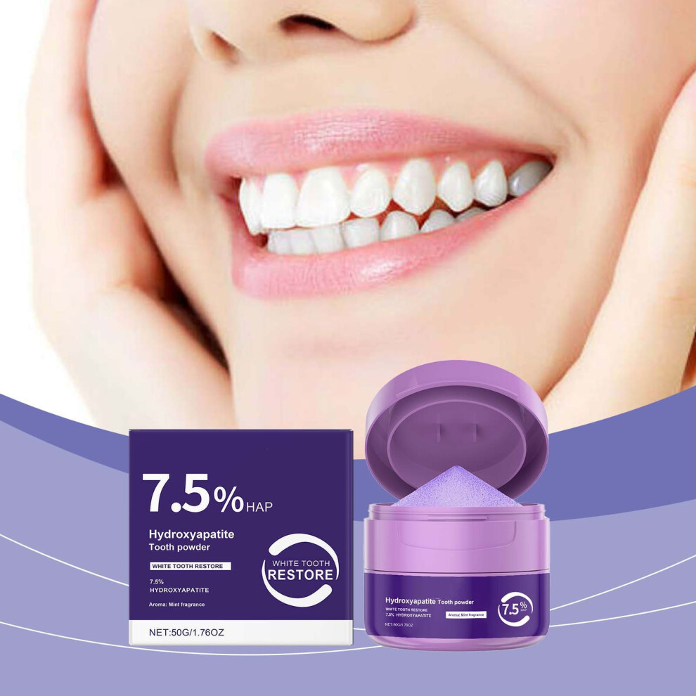 (Multicolor) Tooth Care And Cleaning Powder Is Safe Protects Gums Freshens Breath Whitens And Cleanses Prevents Tooth Decay And Cleans Teeth 50g
