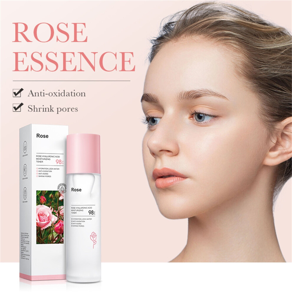 (Multicolor) Rose  Moisturizing Toner Hydrating Moisturizing And Refreshing Gentle  Toner 100ML