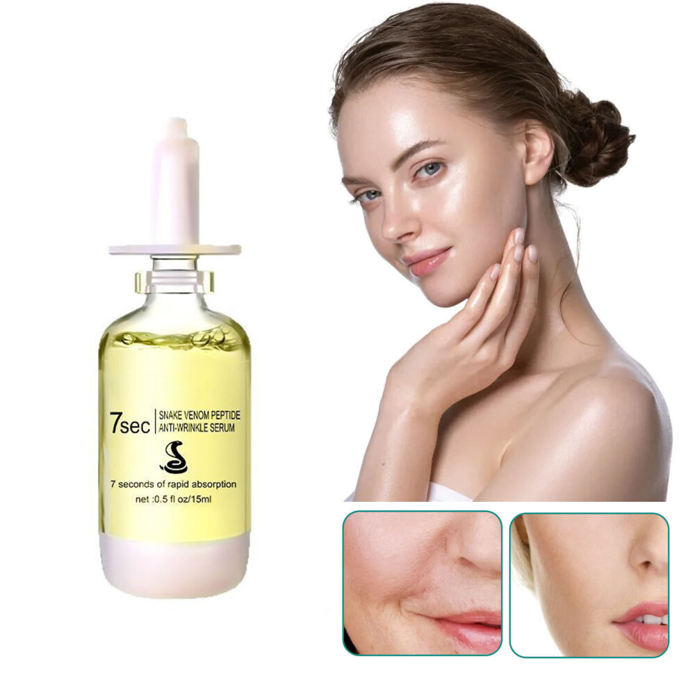 (Multicolor) Instant Results Facial -Wrinkle Serum  Firming -Aging Dramatically Reduces Fine Lines  Wrinkles Serum Hydrating And Moisturizing 15ml