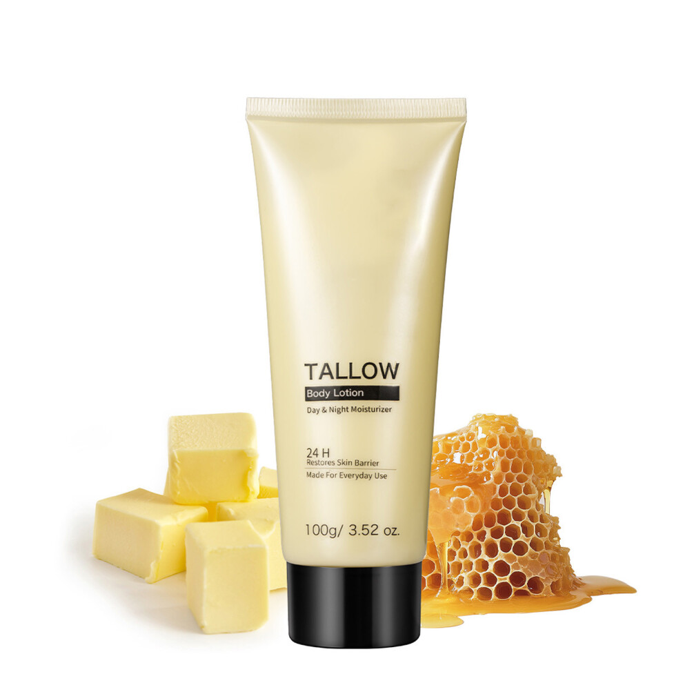(Multicolor) Tallow Body Lotion Moisturizing Body Lotion 100g