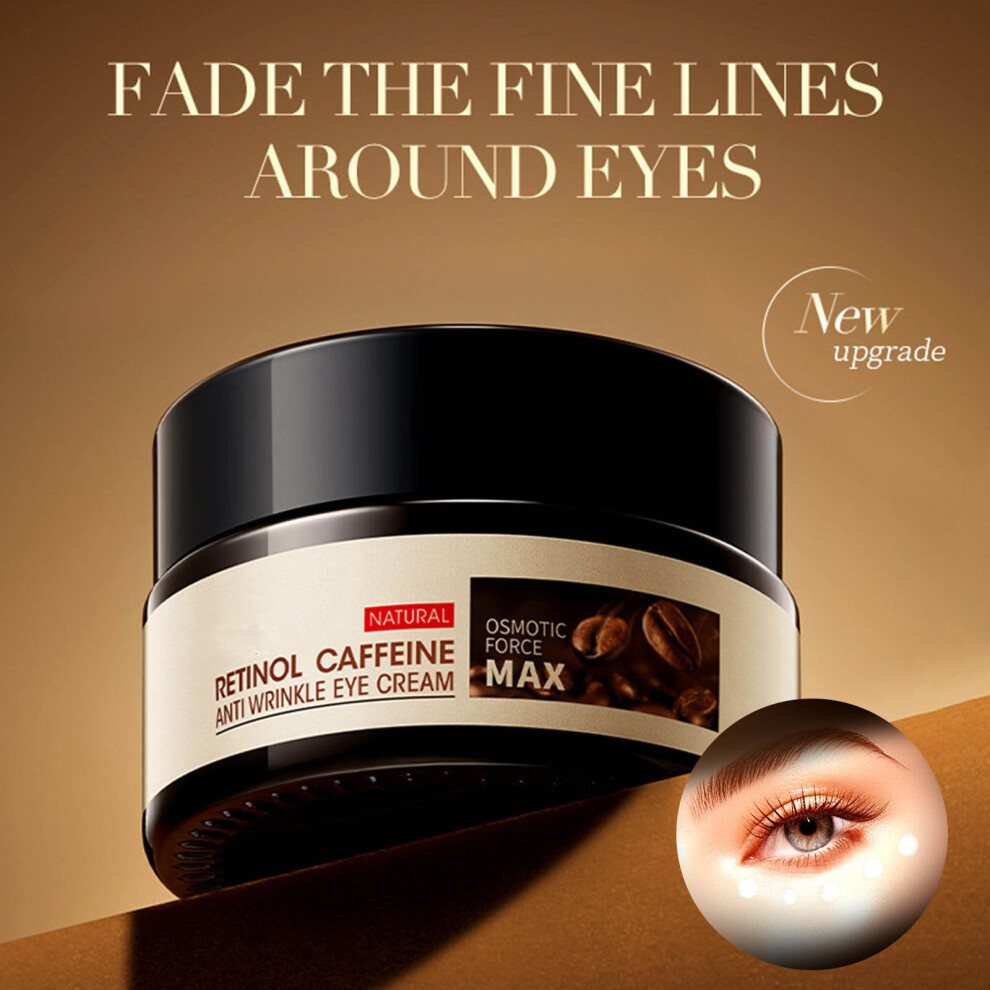 Black/Dark/Cream () Retinol Caffeine Lightens Eye Circles Fine Lines Circles Lifting Firming Brightening Circles Moisturizing Eye