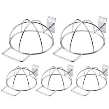 Baseball Hat Holder Slatted Hat Rack Metal Slat Wall Mount Multifunctional Display Shelf Organizer