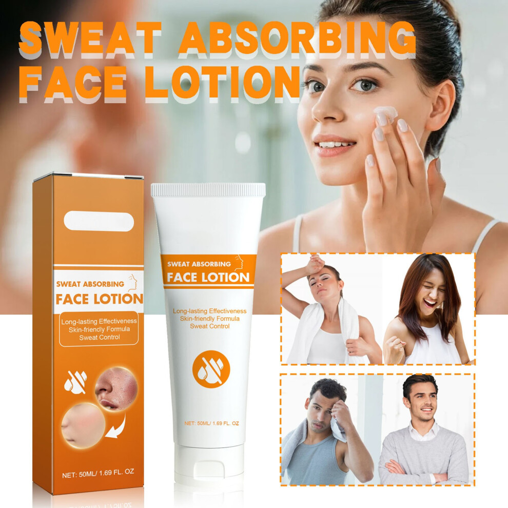 White (White) Face Lotion Face Antiperspirant And Discourage-Perspirant Face Antiperspirant Discourage Sweat For Face 50Ml