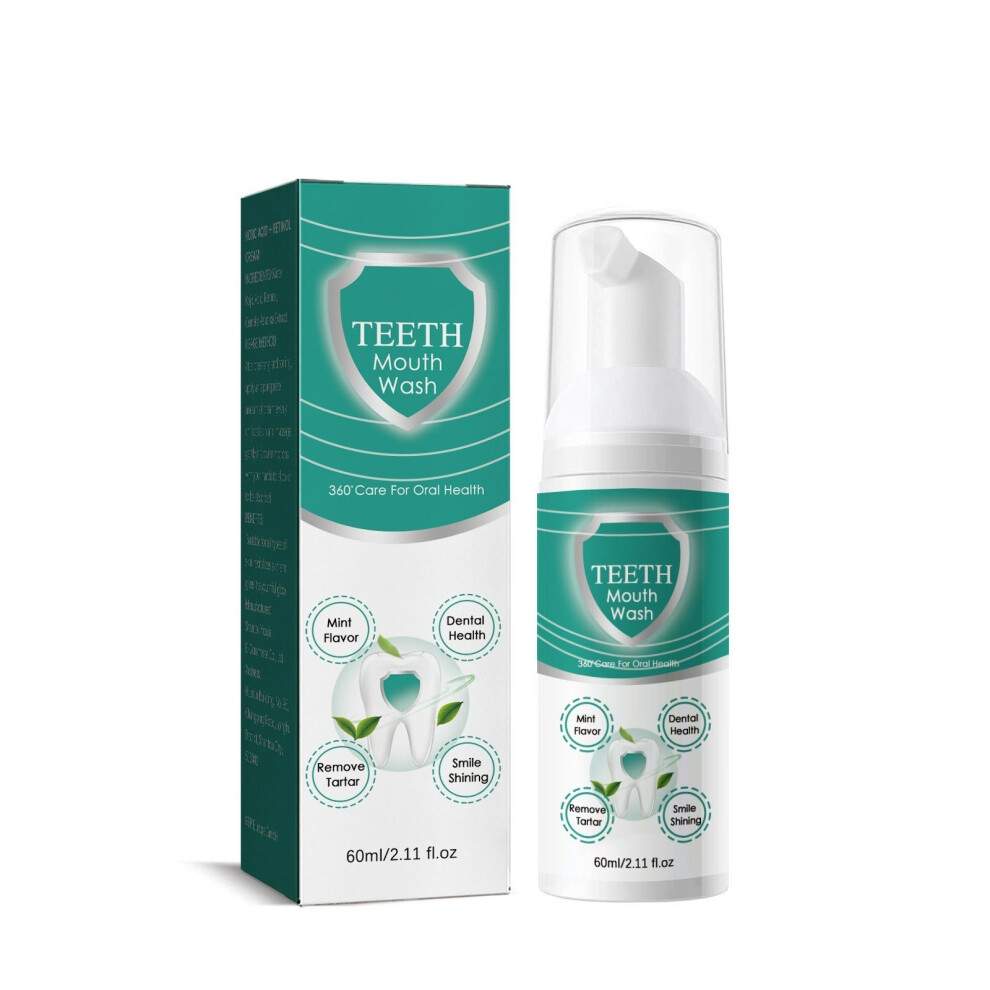 Yellow (A) Teeth Mouth Wash Tooth Cleaning Toothpaste Oral To Wipe Off Stains To Wipe Off Stains To Wipe Off Teeth Breath Fresh And Bright 60Ml