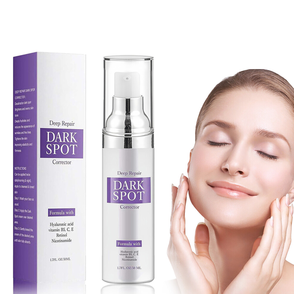 (White) Dark Spots Correcting Serum Brightens Tone And Lightens Dark Spots With Long-lasting Moisturizing Hydrating And Rejuvenating Effects