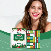 (Multicolor) Christmas Arrival Calendar Makeup Gift Box Open One Box Every Day To Unlock Surprises And Expectations For The End Of The Year