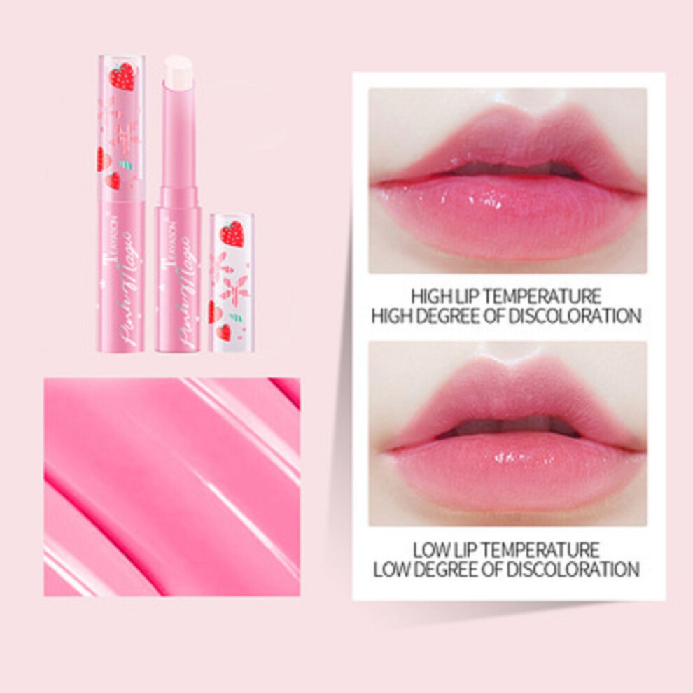 Pink (Pink) Long Lasting Moisturizing Color Lip Balm Moisturizing Lip Balm Lipstick