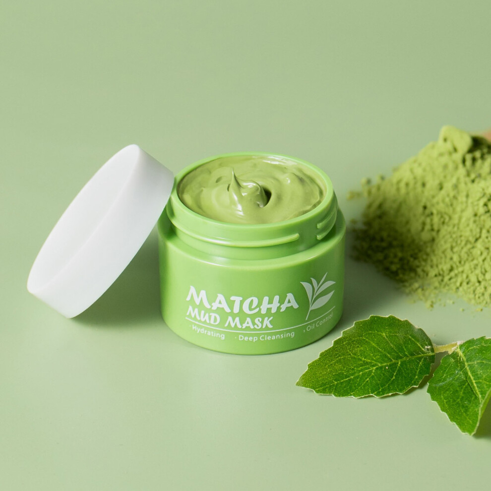 Green (Multicolor) Tea Mask Poreless Cleanse Mask Blackhead Remover Mask For Face With Tea Extract Pore Cleansing Moisturizing Oil Control 25G