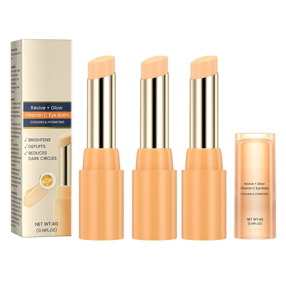 (B) Vitamin C Eye Cream Stick Reduces Eye Bags Fine Lines At The Corners Of The Eyes Crow's Feet Tightens The  Moisturizes The Eye Cream Stick