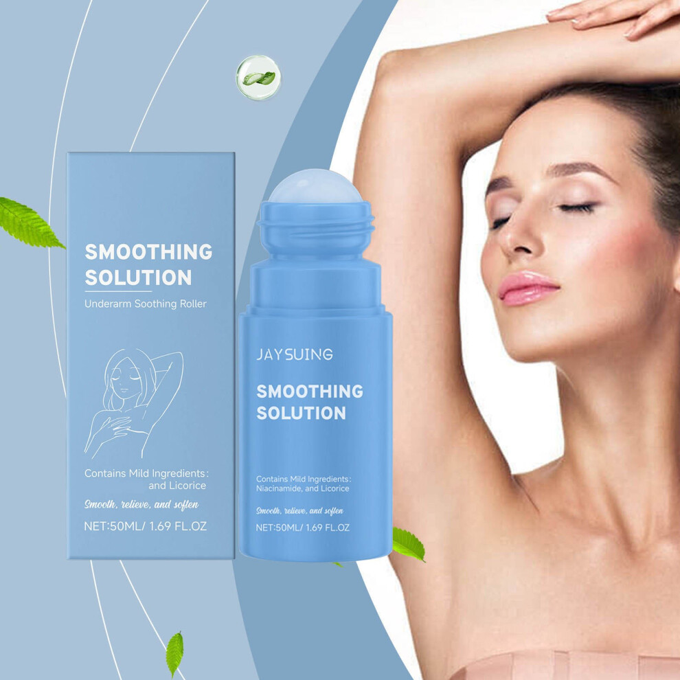 (Multicolor) Underarm After Shave Soothing Roll- Gently Cleanses Armpits Moisturizing And Soothing Serum 50ml