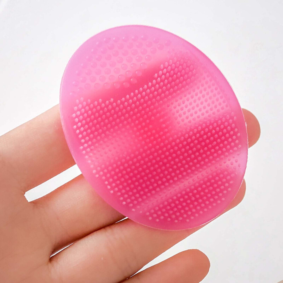 (HT) Beauty Wash Pad Face Exfoliating Blackhead Facial Cleansing Brush Tool