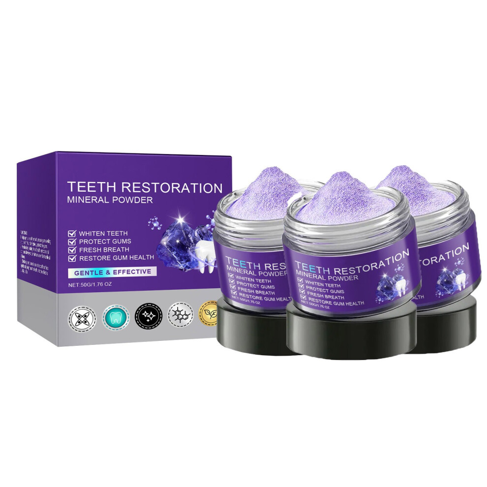 Purple (C) Gently Cleanses And Protects Teeth Health Refreshing Breath Teeth 50G