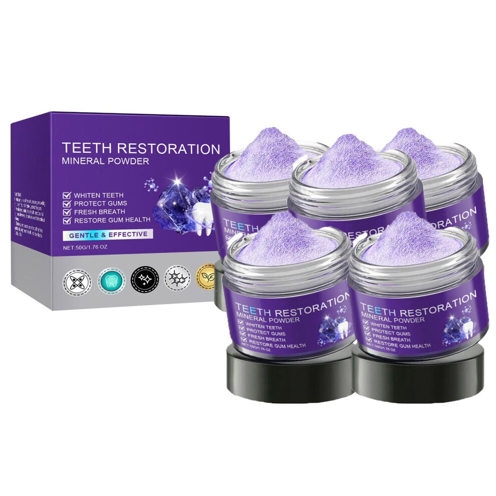 Purple (D) Gently Cleanses And Protects Teeth Health Refreshing Breath Teeth 50G