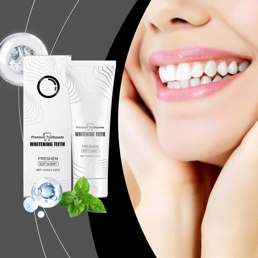 White (White) Hydroxyapatite Toothpaste For Cleaning Teeth And Oral Care 120G