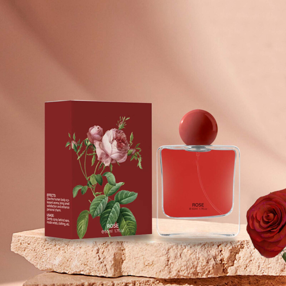 Red (Red) Rose Perfume For Ladies Fresh And Lasting Small Group 50Ml