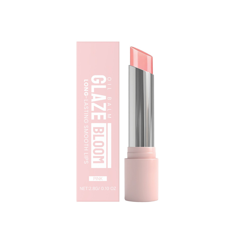 (A) Lifter Glaze Oil Balm With Hyaluronic Hydrating Oil Lip Balm With 24HRs Of Moisturizing Shine Drip Lip Balm Brightens Lip Moisturizes Lips Lighten
