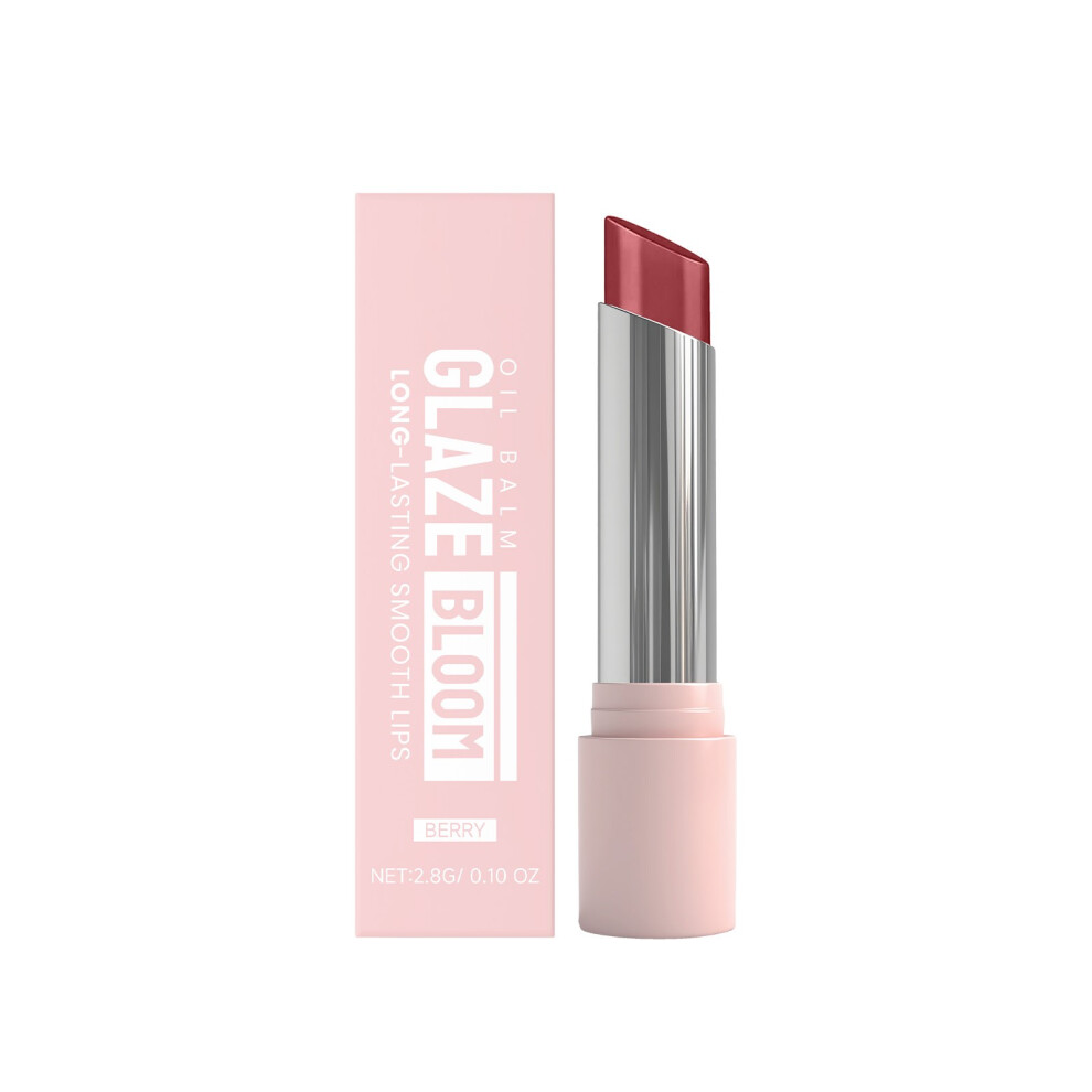 (B) Lifter Glaze Oil Balm With Hyaluronic Hydrating Oil Lip Balm With 24HRs Of Moisturizing Shine Drip Lip Balm Brightens Lip Moisturizes Lips Lighten