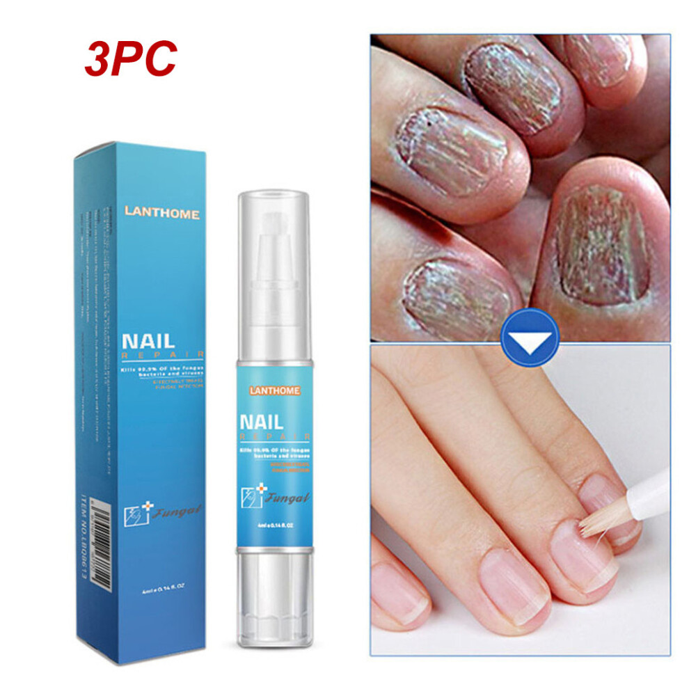 (Multicolor) Nail Care Regen Bio-Pen Nail  Fragile Nail Repair 3pcs 10ml