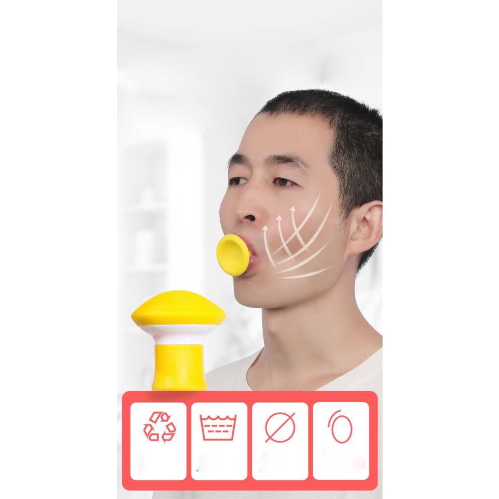 Yellow (Yellow) Face Contouring And Double Chin Tightening Tools