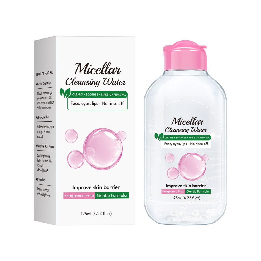 (Multicolor) Hydrating Facial Cleanser  Makeup Remover Suitable For Sensitive  125ml