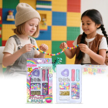 (Multicolor) Cute Children's DIY Bead Bracelet Toy Gift Box - DIY Bead Bracelet Gift Box Stylish And Novel Easy To Use Exquisite Packaging