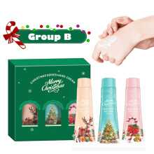 (B) Christmas Series Hand Cream Set - Moisturizing Non- Festive Gift For Hand Care
