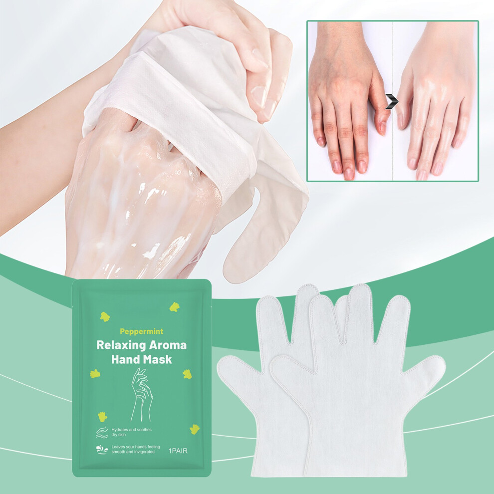 (Multicolor) Moisturizing Hand Mask Moisturizes  Dries Soothes Hand Discomfort  Maintains Hand Hydration Improves Roughness
