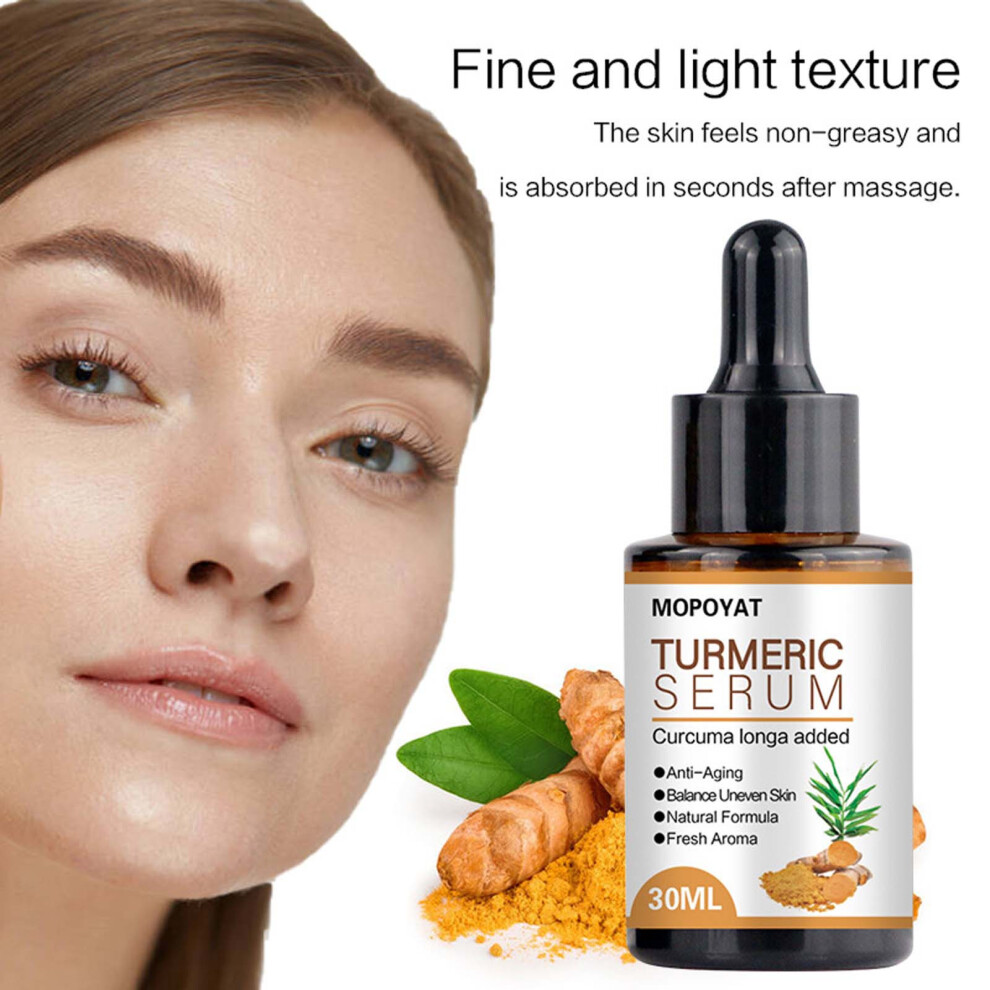 (Multicolor) Turmeric Dark  Corrector Serum, Turmeric Repair Face Serum, Bright Skin Dark  Corrector Face Whitening Serum 30ml