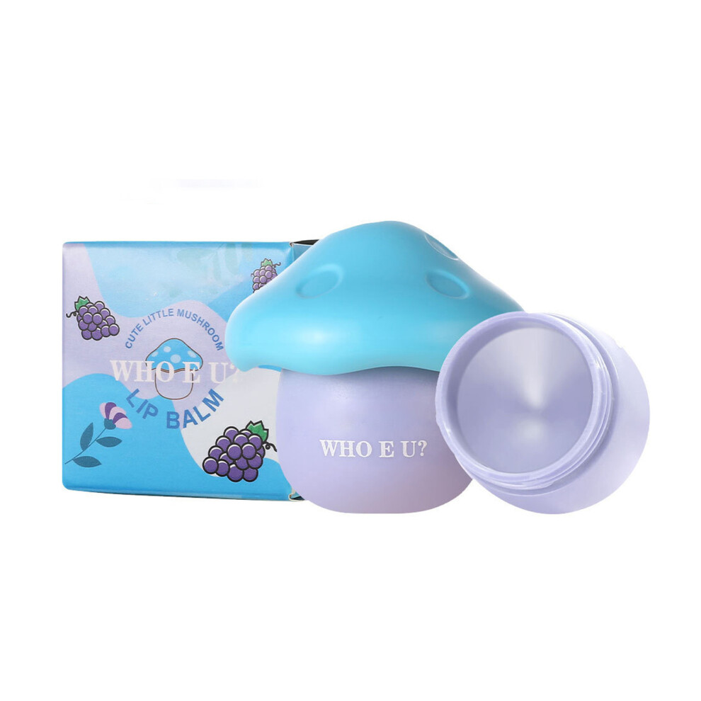 Peach (C) Cute Lip Balm - 4 Flavors Hydrating Lip Care For Dry Lips Nourishing Lip Moisturizer With Strawberry Grape