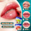 (Multicolor) Christmas Lipstick Gift Box And Winter Moisturizing Cracking Lipstick 6