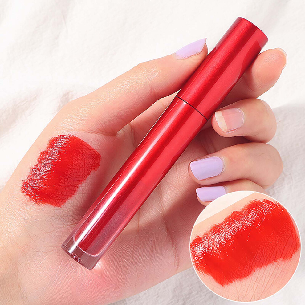 (B) Liquid Lip Gloss Lipstick Moisturizer Velvet Metal Lipstick Cosmetic Beauty Makeup