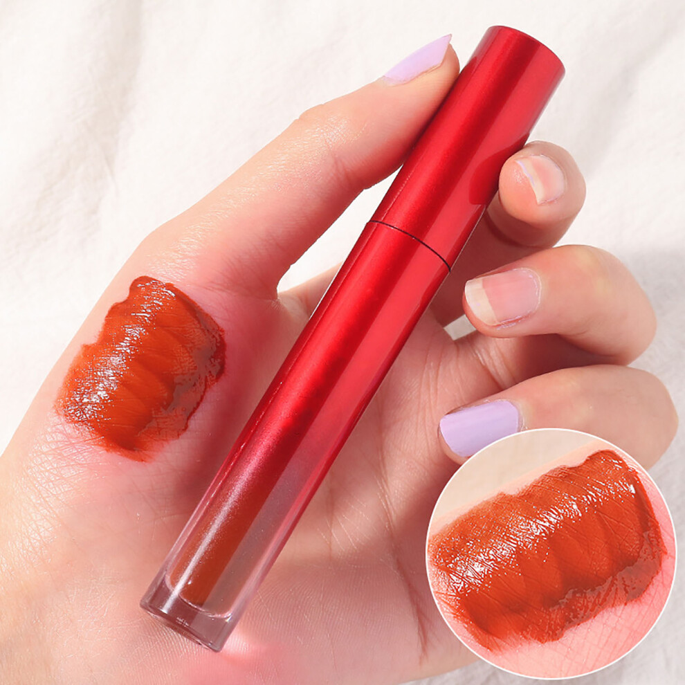 (D) Liquid Lip Gloss Lipstick Moisturizer Velvet Metal Lipstick Cosmetic Beauty Makeup