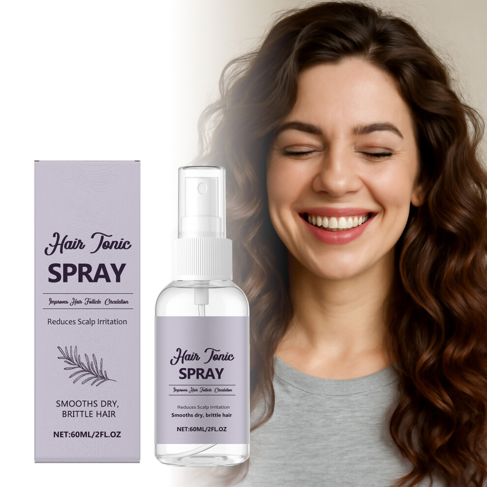 Light (Multicolor) Hair Care Spray Deodorizes And Free Refreshing Hair Care Spray Nutrient For Dry Hair 60Ml