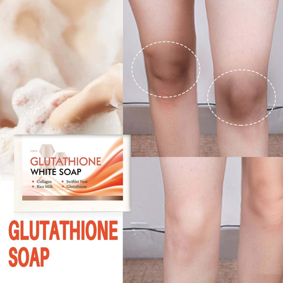 White (White) Glutathione Soap, Ning The Skin, Cleansing, Exfoliating, And Removing Melaninï¼100G