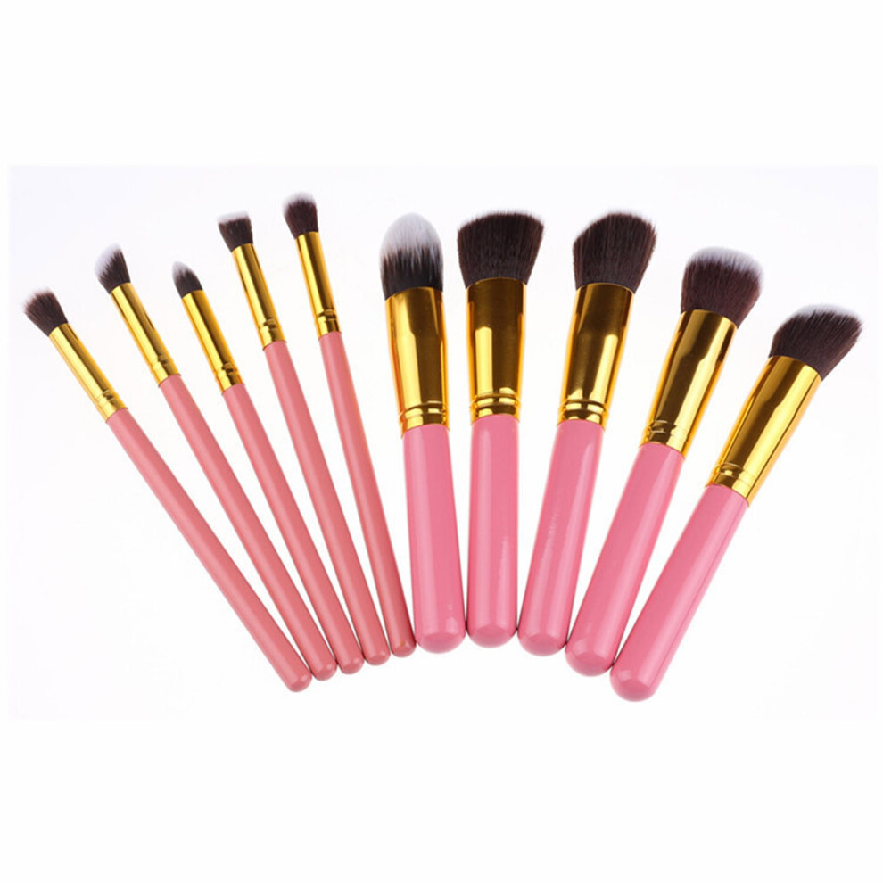 (B) Slope Point Color Brush Inclined Head Double-layer Point Color Brush Beginner's Soft And Portable Soft Bristle Makeup Brush