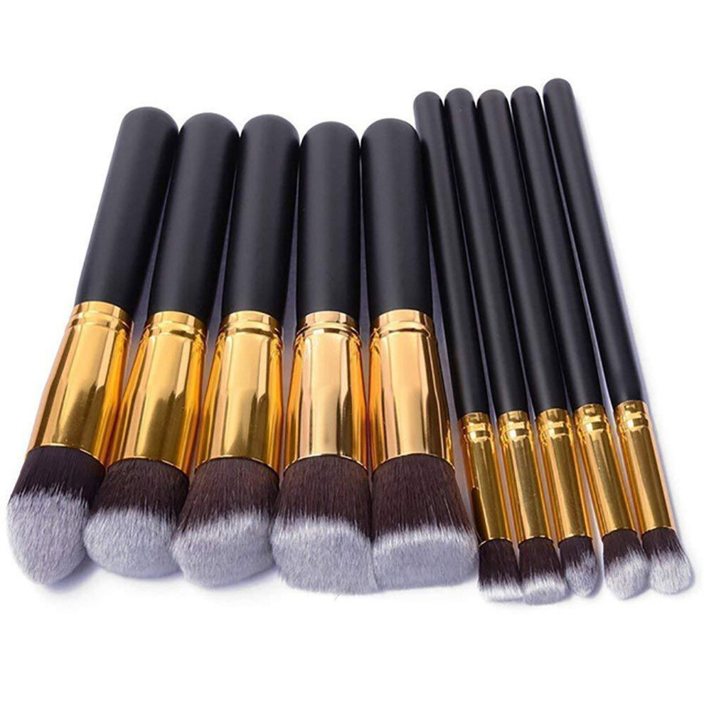 (A) Slope Point Color Brush Inclined Head Double-layer Point Color Brush Beginner's Soft And Portable Soft Bristle Makeup Brush