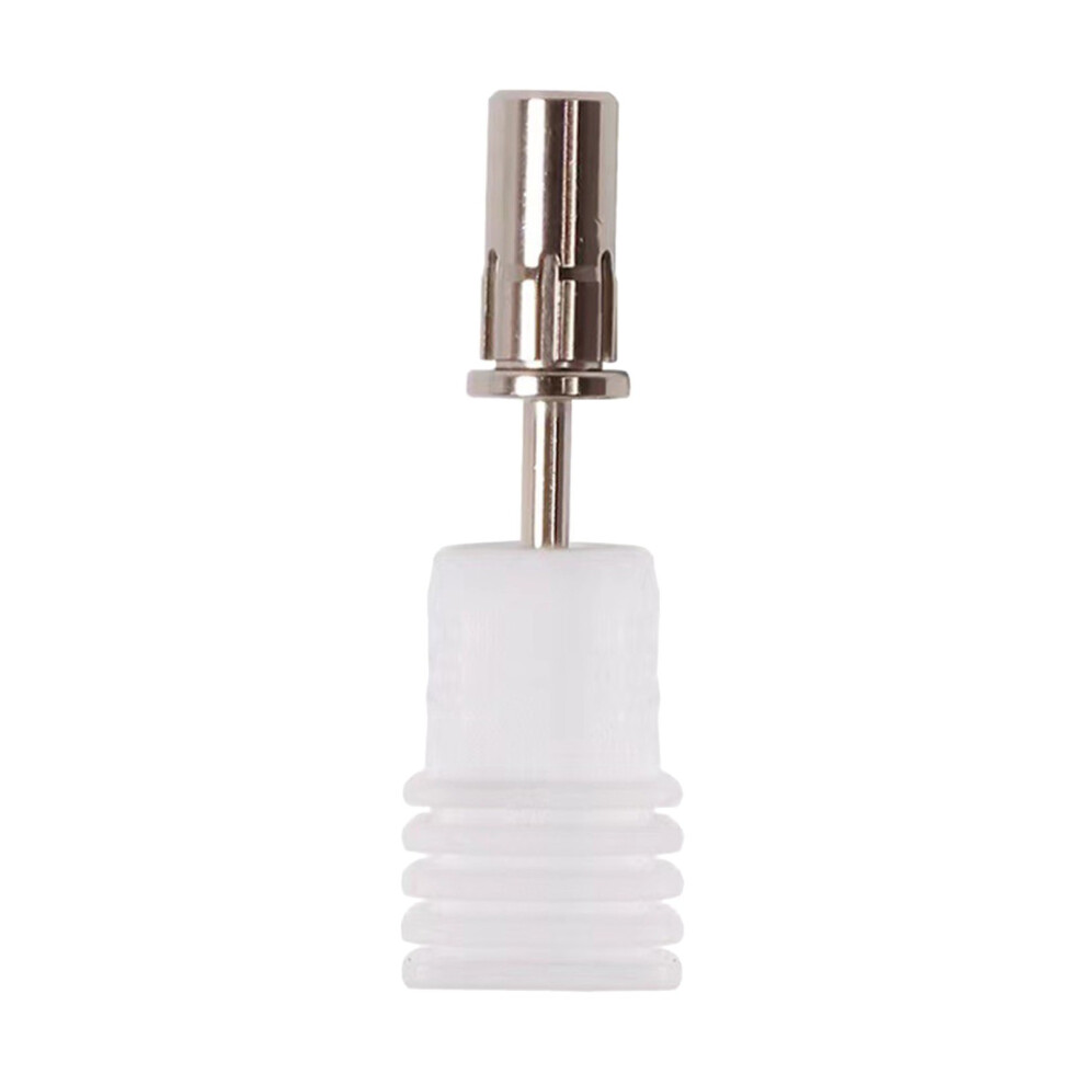Silver (Silver) Nail Drill Bit/Shaft Nail Drill Bits/Stainless Steel Manicure Pedicure Tool Nail Cleaner Sanding Shaft For Nail File