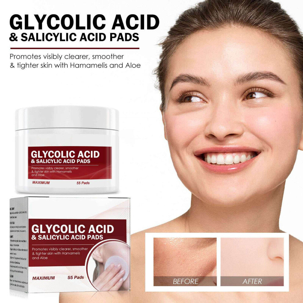 Red (Red) Glycolic Acides And Salicylic Acides Pads 20Ml