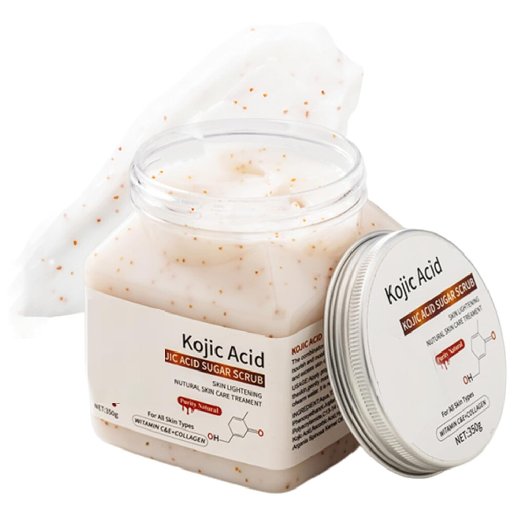 White/Dark () 350G Exfoliating Scrub Removes Spots And Dead Deeply Cleanses And Body Cares For Armpits And Bikini Areas