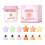 (Multicolor) Mini Lipstick Set 6ml 6-pack Moisturizing Lipstick Lip Gloss Set 1