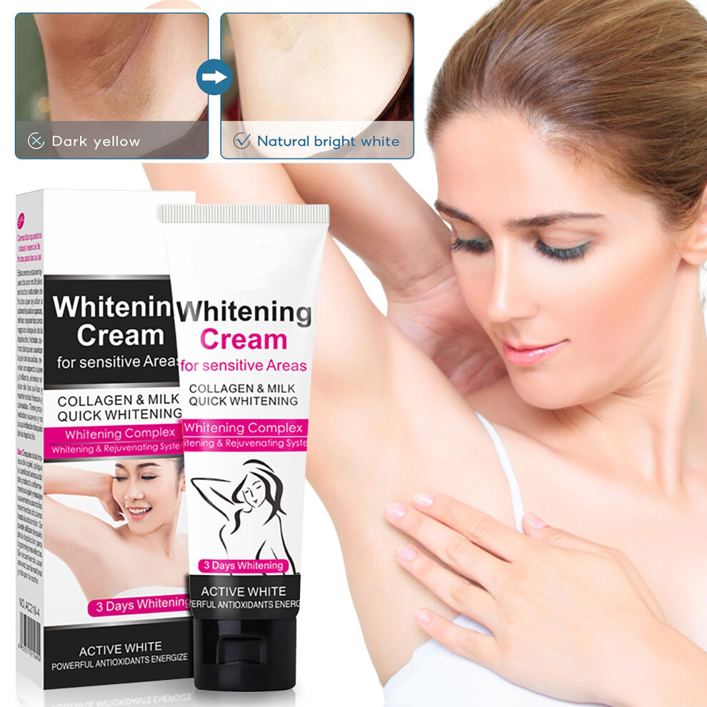 White/Cream () Armpit Brightening Underarm Brightening Deodorant Body Milk