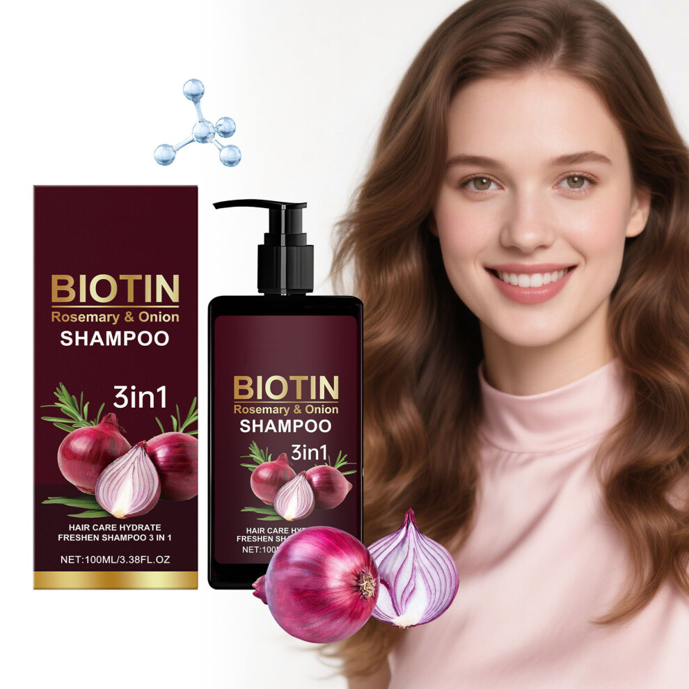 Brown (Brown) Shampoo Thickness Scalp Dandruff Shampoo Moisturizing Hair Strengthening Shampoo 100Ml
