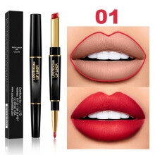 (A) Lipstick Lip Liner Lip Liner Stain Lip Liner And Lipstick Combo Set Lip Liner Pencil-in-1 Lipstick And 24h Lip Liner Set