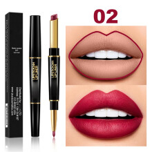 (B) Lipstick Lip Liner Lip Liner Stain Lip Liner And Lipstick Combo Set Lip Liner Pencil-in-1 Lipstick And 24h Lip Liner Set